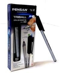 Pensan 1003 Triball Tükenmez Kalem Siyah 12’li