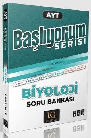 IQ Yayınları AYT Başlıyorum Serisi Biyoloji Soru Bankası