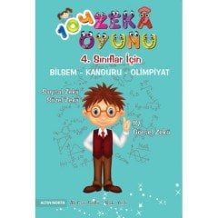Altın Nokta 4. Sınıf 104 Zeka Oyunu Bilsem - Kanguru - Olimpiyat Kitabı