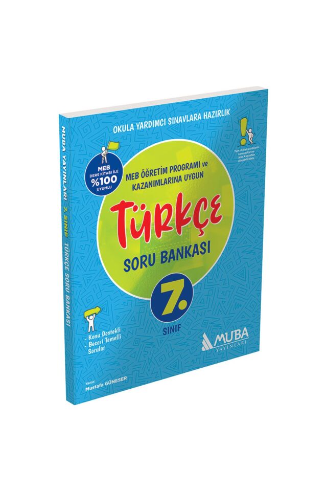 Muba Yayınları 7. Sınıf Türkçe Soru Bankası