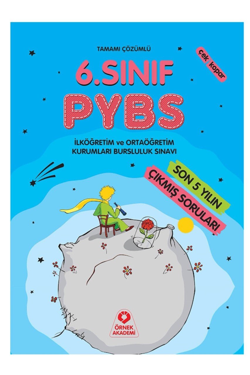 6. Sınıf Pybs Parasız Yatılılık Ve Bursluluk Sınavı Son 5 Yılın Çıkmış Soruları