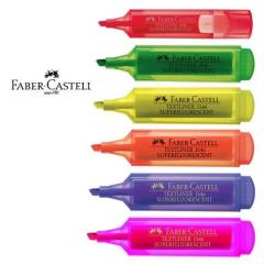 Faber Castell Fosforlu Kalem Şeffaf Gövde