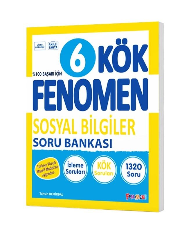 FENOMEN 6 KÖK SOSYAL BILGILER SORU BANKASI