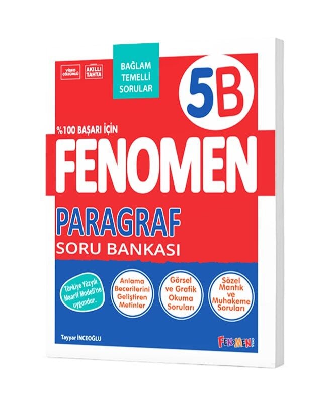 FENOMEN 5 PARAGRAF (B) SORU BANKASI