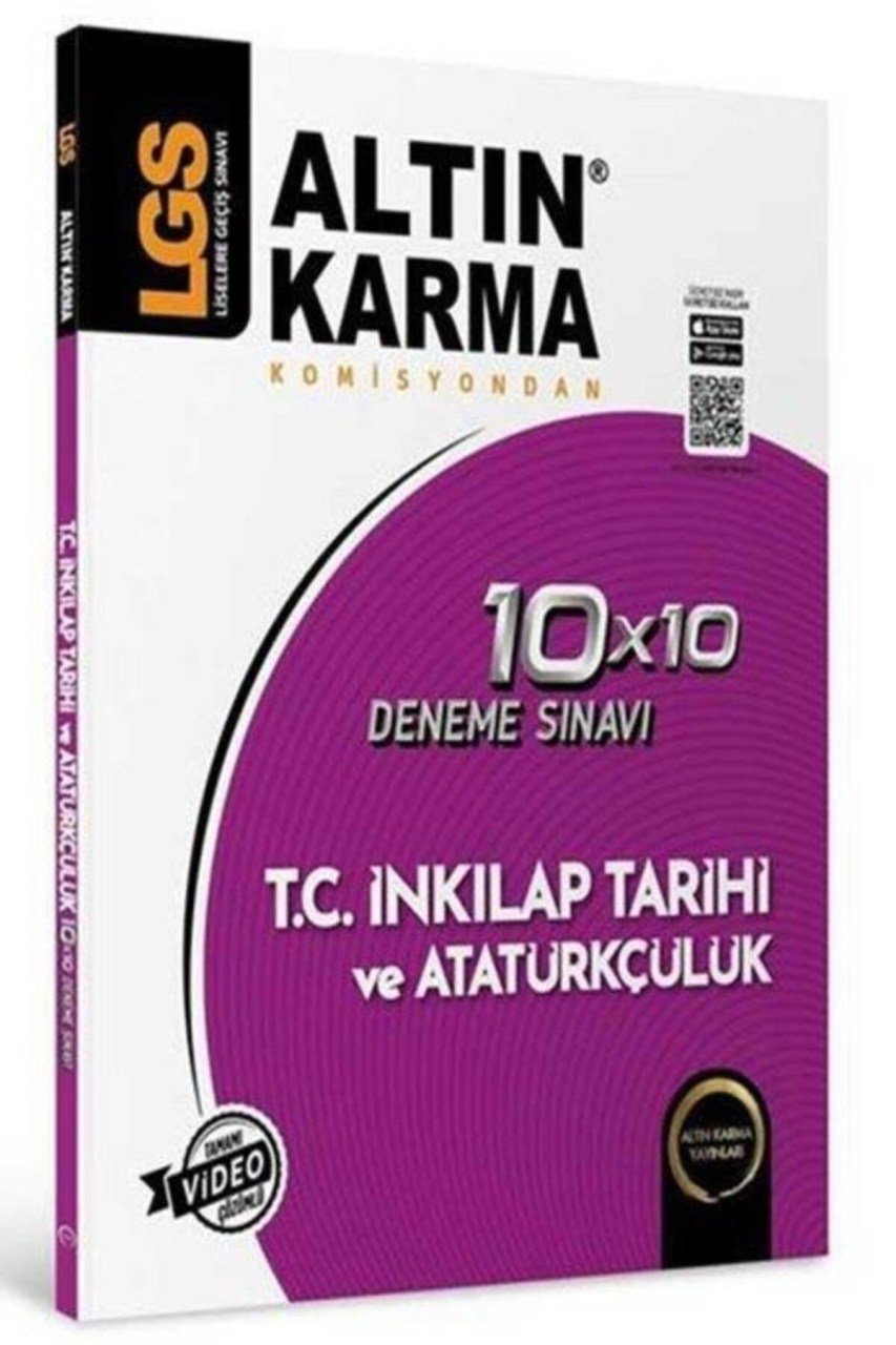 Altın Karma 8. Sınıf Lgs T.c Inkılap Tarihi Ve Atatürkçülük Deneme