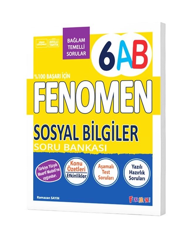 FENOMEN 6 SOSYAL BILGILER (A-B) SORU BANKASI