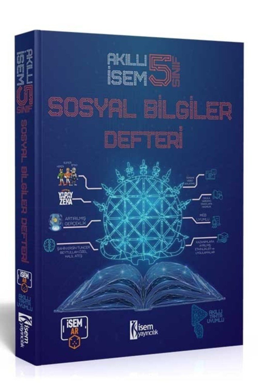 Isem 5. Sınıf Sosyal Bilgiler Akıllı Isem Defteri