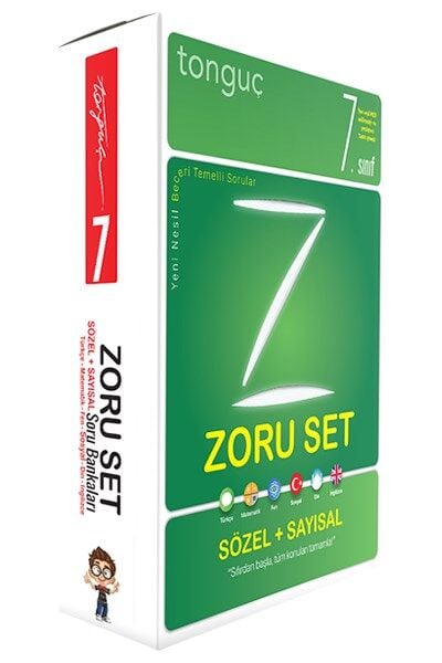 Tonguç 7. Sınıf Zoru Set Sözel + Sayısal Soru Bankaları