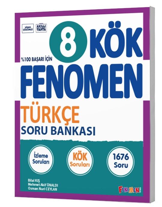 FENOMEN 8 KÖK TÜRKÇE SORU BANKASI