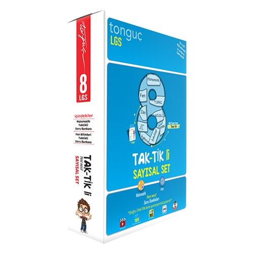 Tonguç LGS 8. Sınıf Tak-Tik'li Sayısal Set