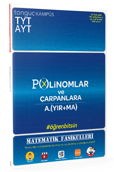 Tonguç Akademi Yayınları TYT AYT Polinomlar ve Çarpanlara Ayırma