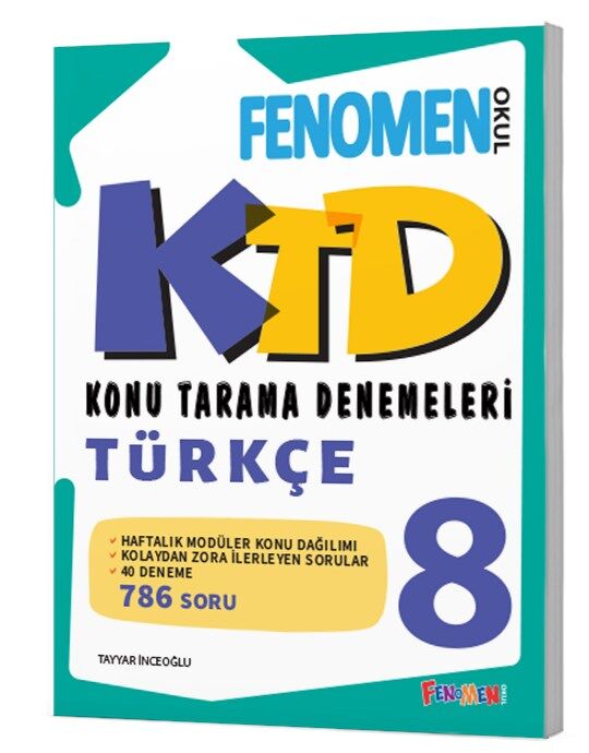 FENOMEN 8 KTD TÜRKÇE (40 DENEME)