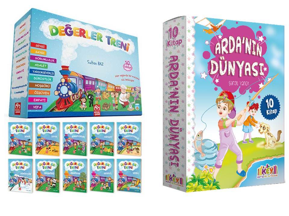 Arda'nın Dünyası ve Değerler Treni Hikaye Seti 2.Sınıflar İçin
