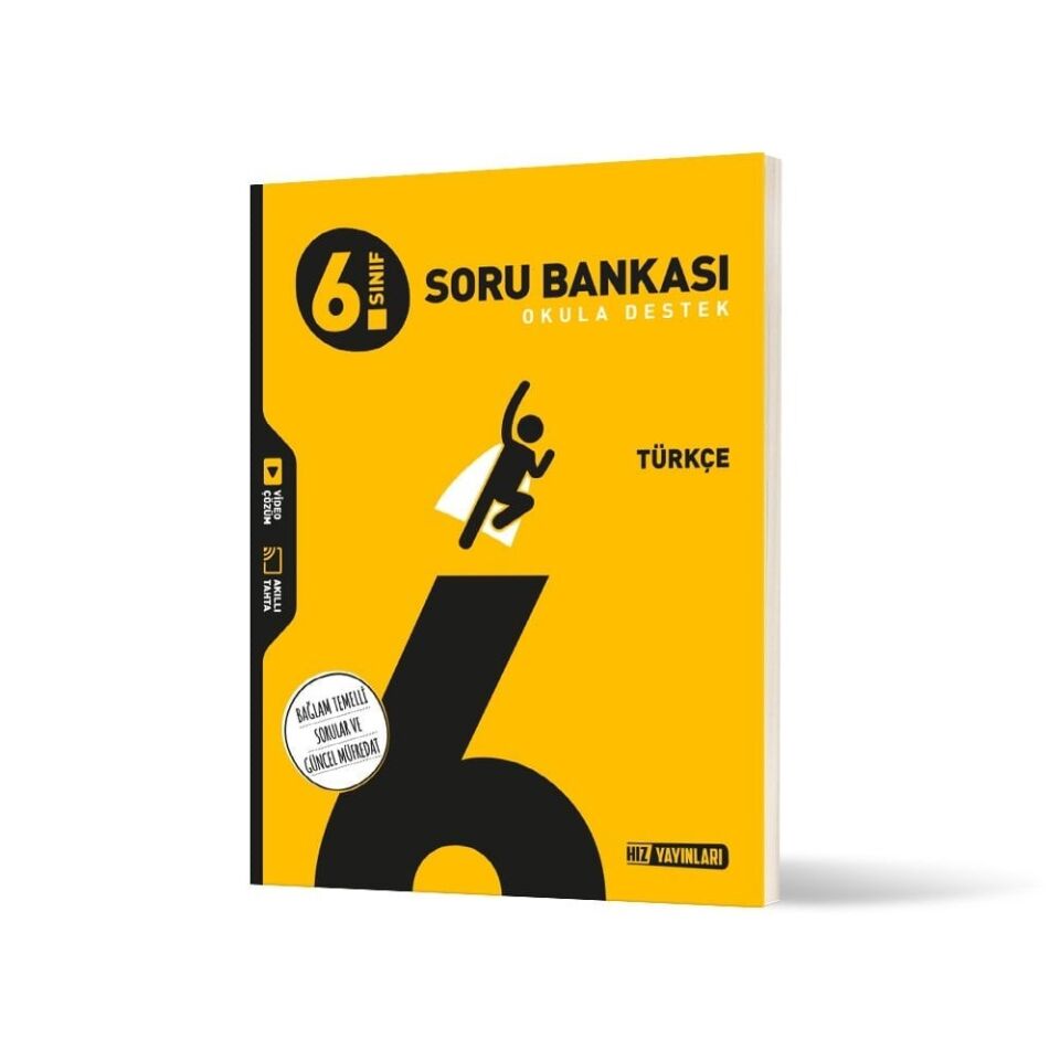 Hız Yayınları 6. SINIF TÜRKÇE SORU BANKASI