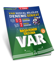 Arı Yayınları 5. Sınıf VAR Sosyal Bilgiler Deneme Sınavı