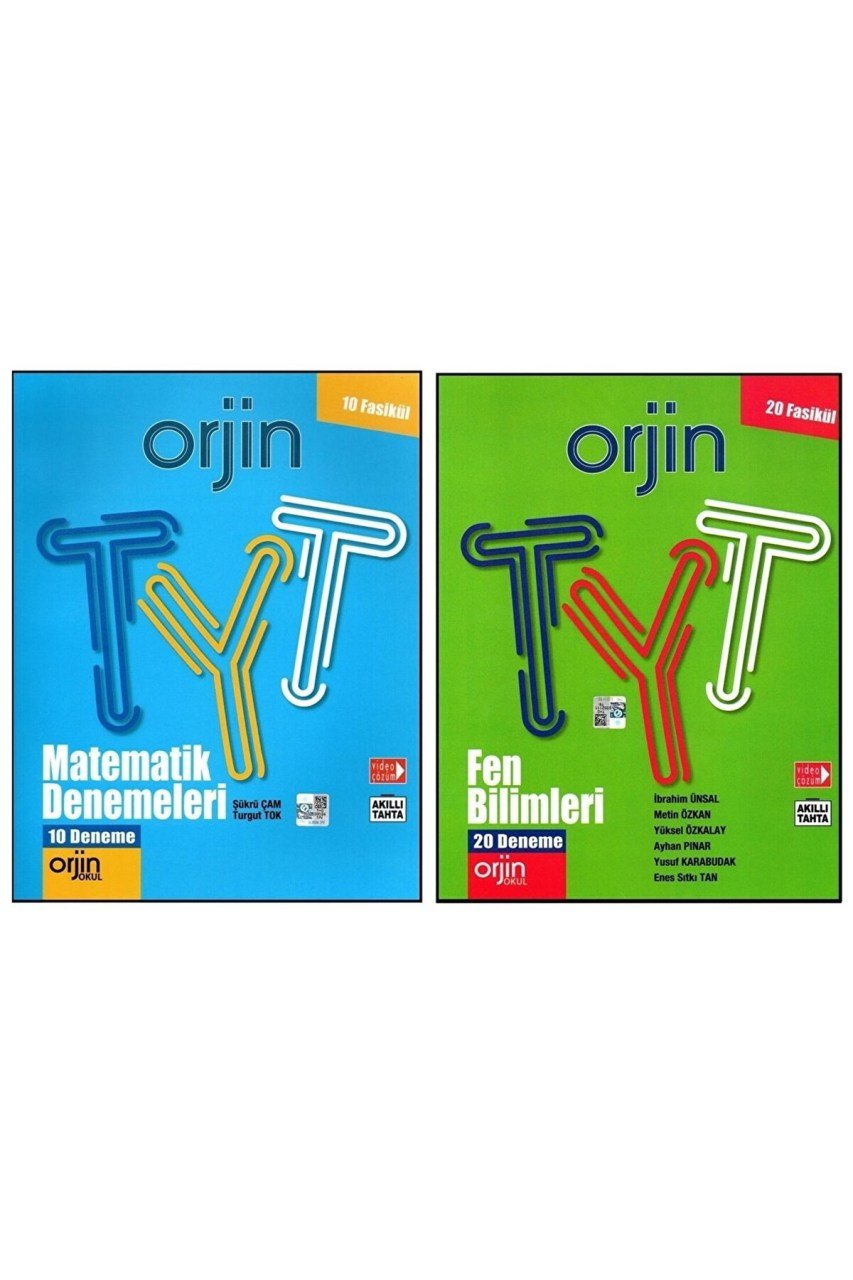 Orjin Tyt Matematik+fen Bilimleri Denemeleri 2 Kitap