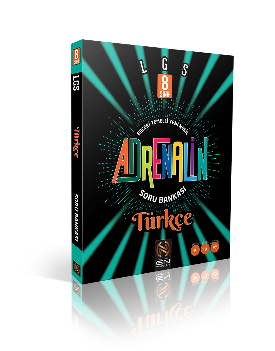 En Yayınları 8. Sınıf Adrenalin Türkçe Soru Bankası