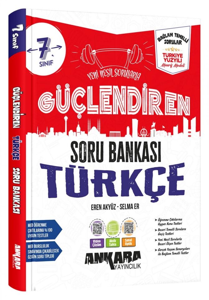 Ankara Yayıncılık 7. Sınıf Güçlendiren Türkçe Soru Bankası