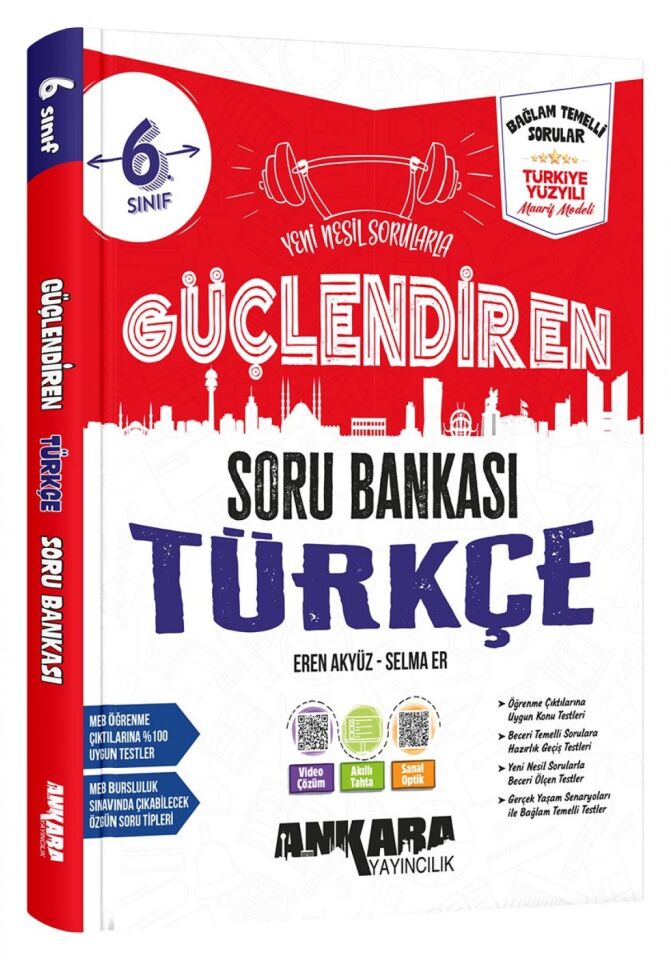 Ankara Yayıncılık 6. Sınıf Güçlendiren Türkçe Soru Bankası