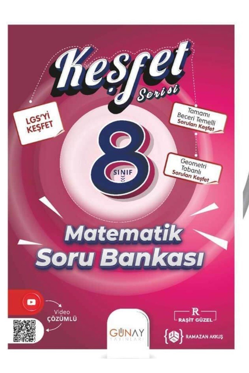 8. Sınıf Keşfet Serisi Matematik Soru Bankası