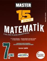Okyanus Yayınları 7. Sınıf Master Matematik 15 Deneme