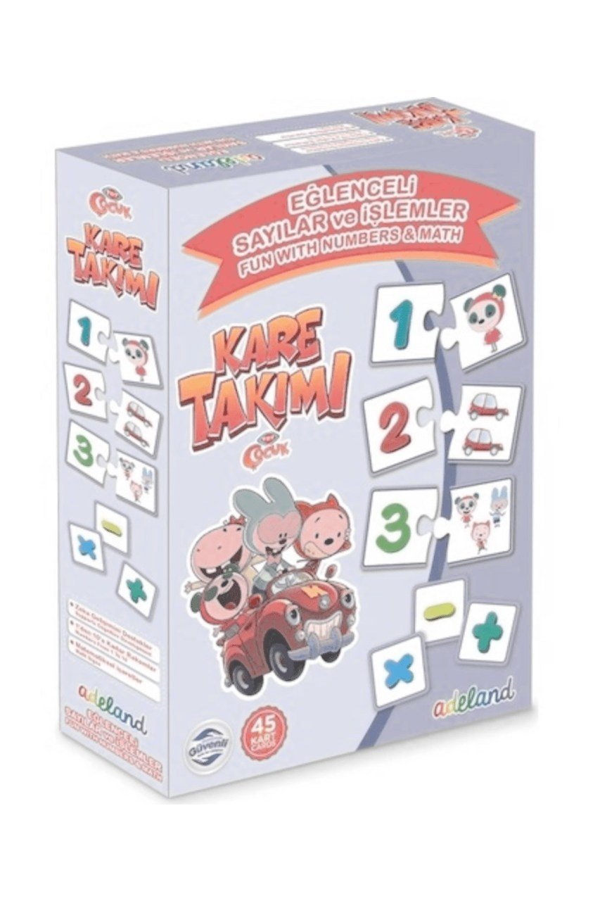 TRT Çocuk Kare Takımı Eğlenceli Sayılar ve İşlemler