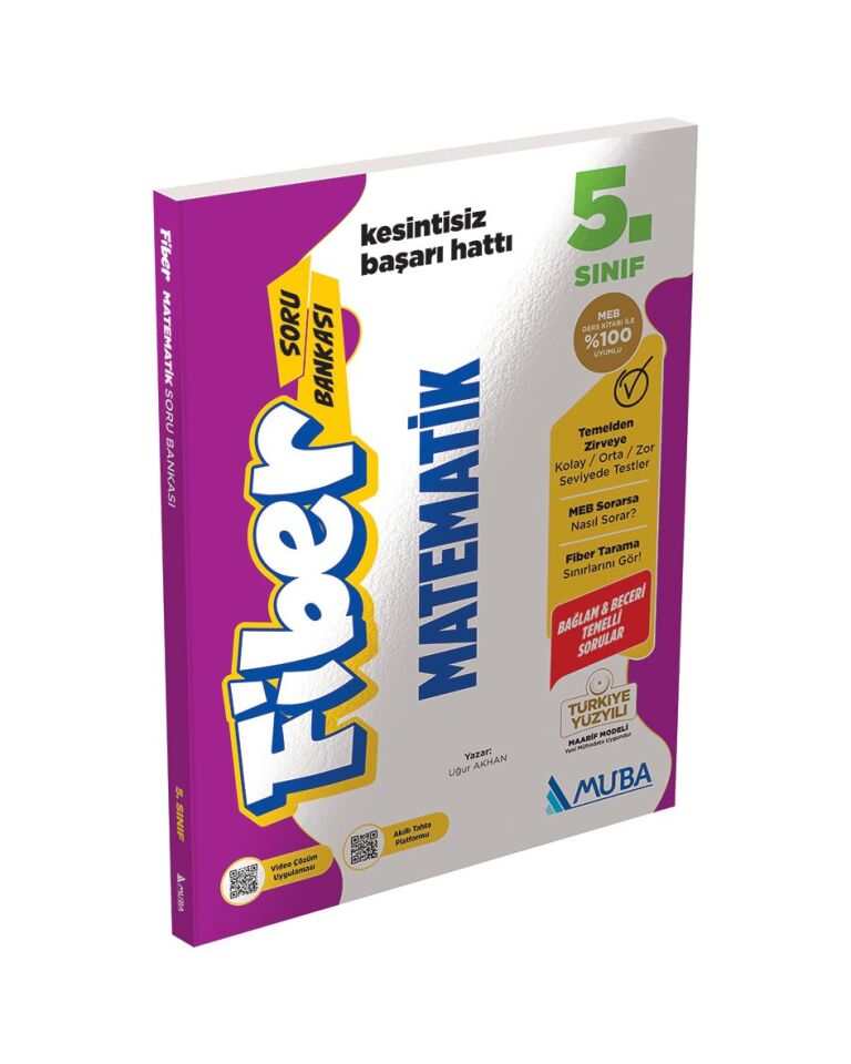 Muba Yayınları 5. Sınıf Fiber Matematik Soru Bankası