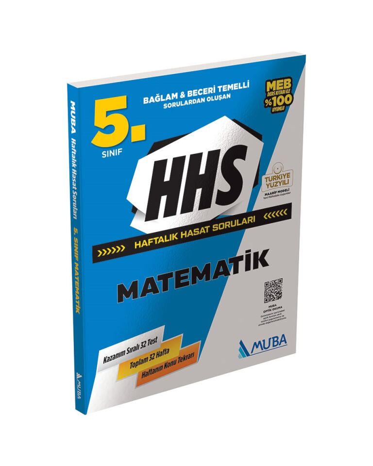 Muba Yayınları 5. Sınıf HHS Haftalık Hasat Soruları Matematik