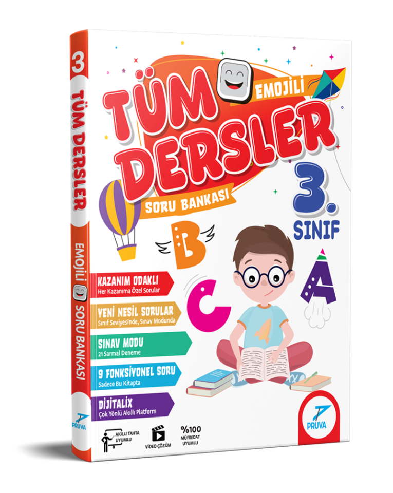 Pruva Akademi 3. Sınıf Tüm Dersler Soru Bankası