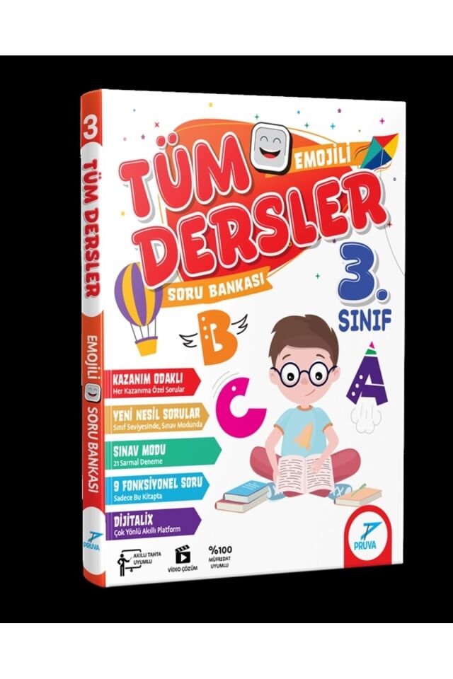 Pruva Akademi 3. Sınıf Tüm Dersler Soru Bankası