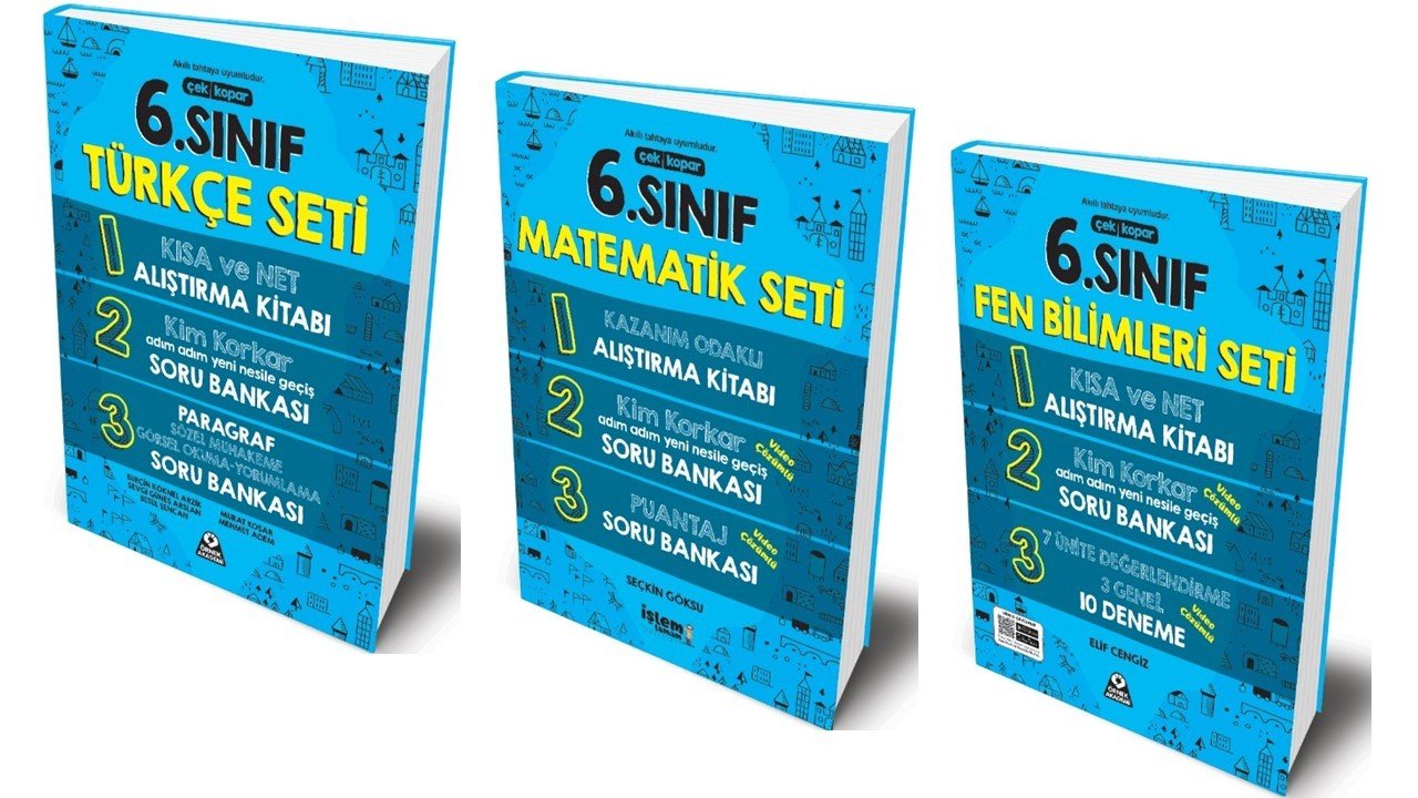 Örnek Akademi ve İşlem Tamam 6.Sınıf Soru Bankası Seti