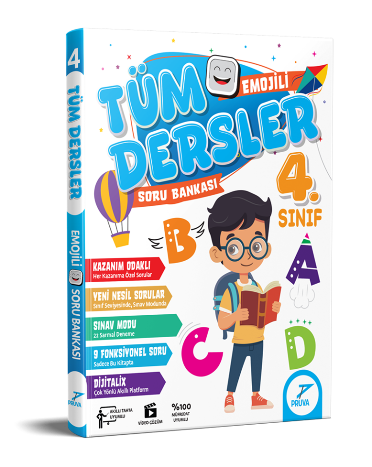 Pruva Akademi 4. Sınıf Tüm Dersler Soru Bankası