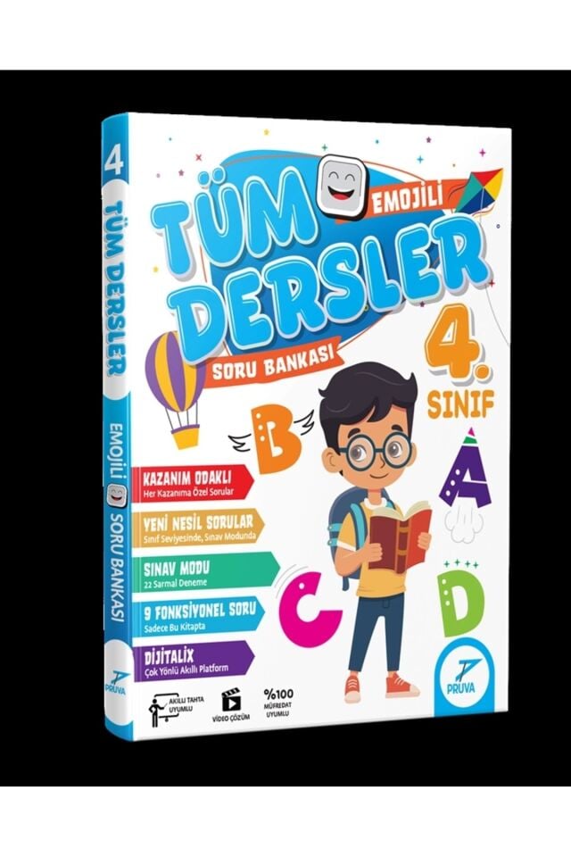 Pruva Akademi 4. Sınıf Tüm Dersler Soru Bankası