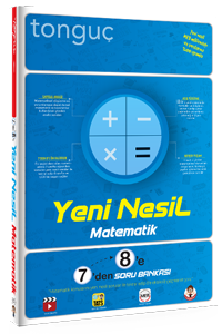 Tonguç Akademi Yayınları 7'den 8'e  Yeni Nesil Matematik Soru Bankası