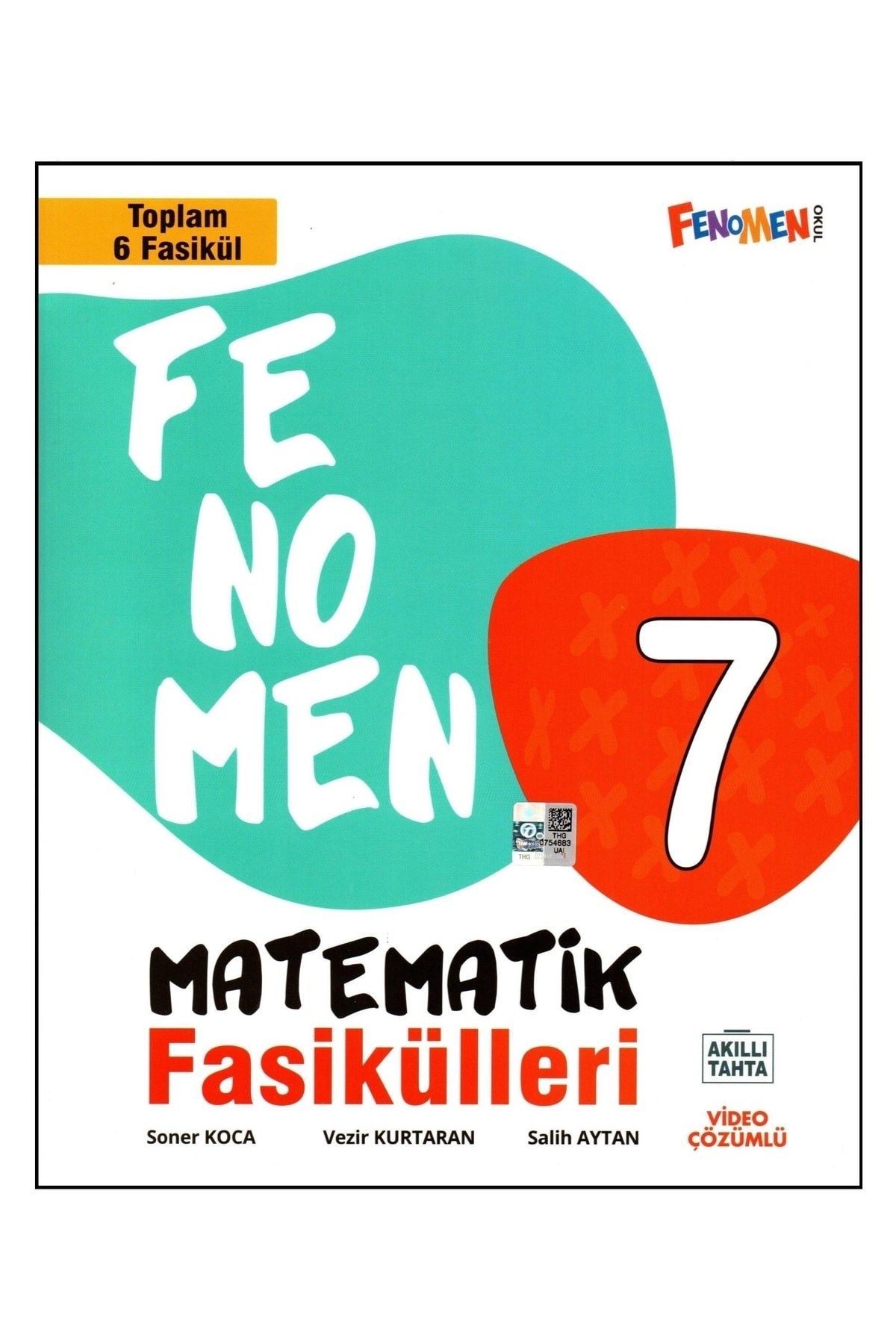 Fenomen 7. Sınıf Matematik Konu Özetli Soru Bankası Fasikülleri 6 Fasikül