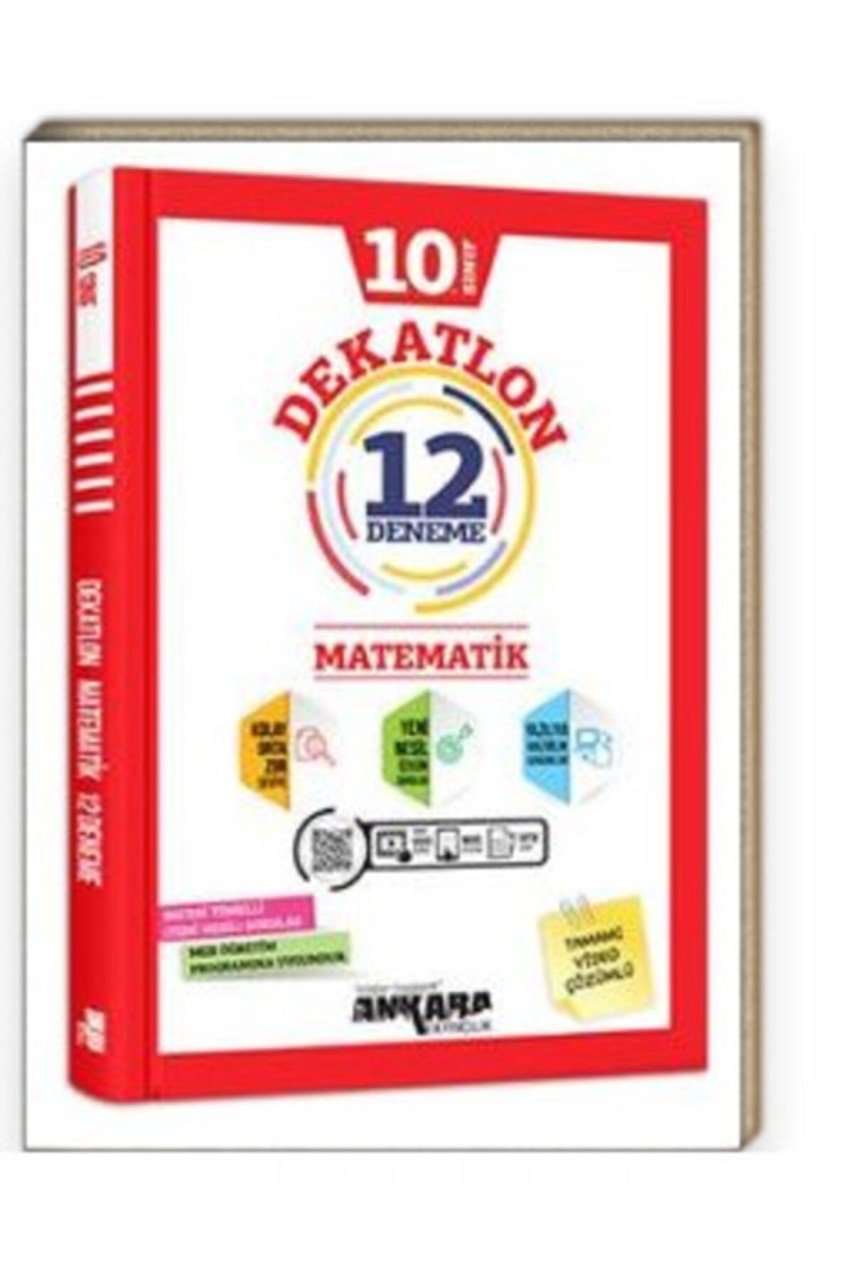 10. Sınıf Dekatlon Matematik 12 Deneme Ankara Yayınları