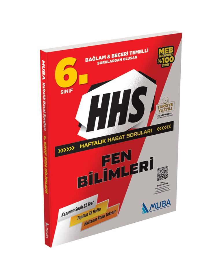 Muba Yayınları 6. Sınıf HHS Haftalık Hasat Soruları Fen Bilimleri
