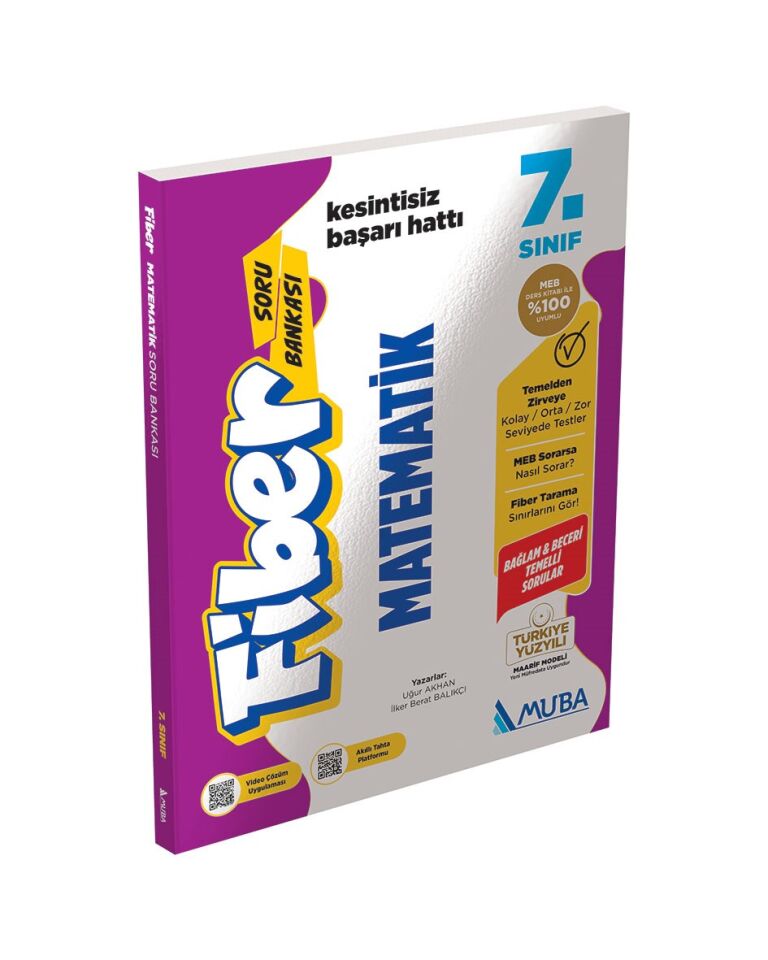 Muba Yayınları 7. Sınıf Fiber Matematik Soru Bankası