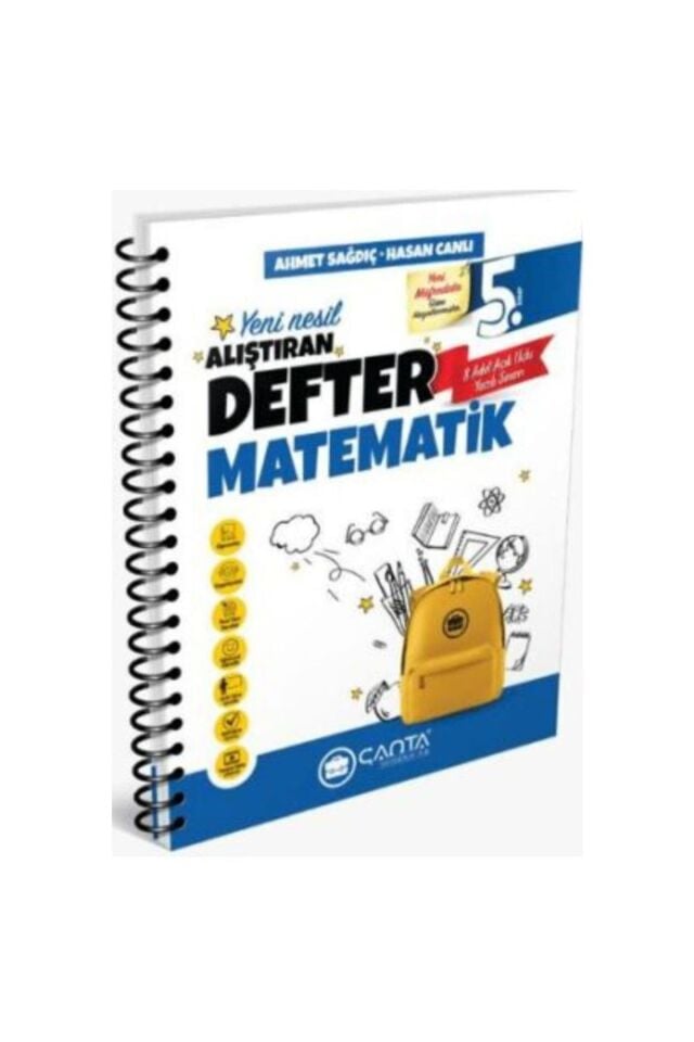 Çanta Yayınları 5. Sınıf Matematik Alıştıran Defter