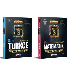 Artıbir Yayınları 8. Sınıf 2'li OMEGA Soru Bankası Seti(T-M)