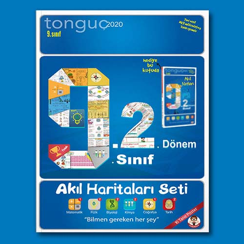 Tonguç Akademi Yayınları 9. Sını  9.2 Akıl Haritaları Seti