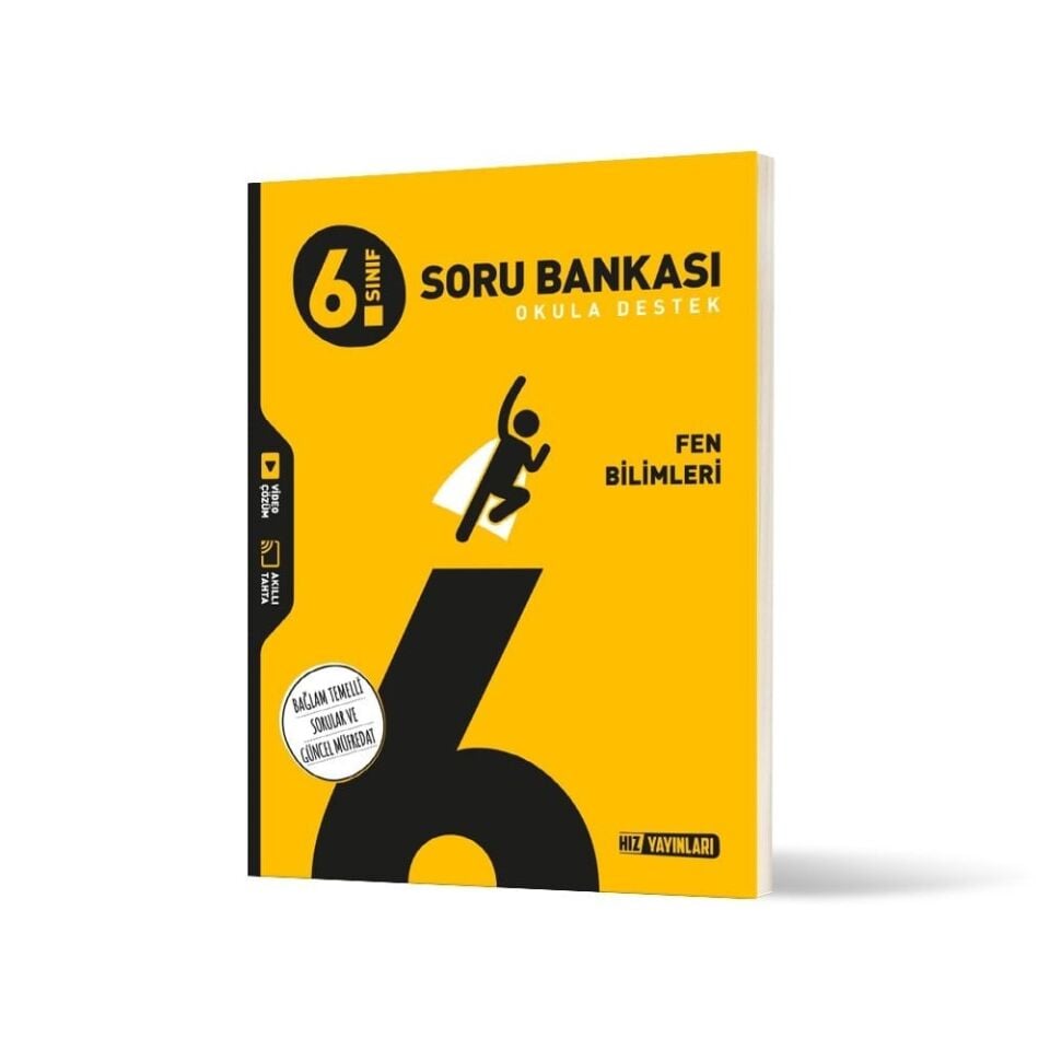 Hız Yayınları 6. Sınıf Fen Bilimleri Soru Bankası