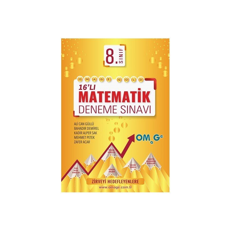 Nartest Yayınları 8. Sınıf Omage Gold Matematik Denemesi