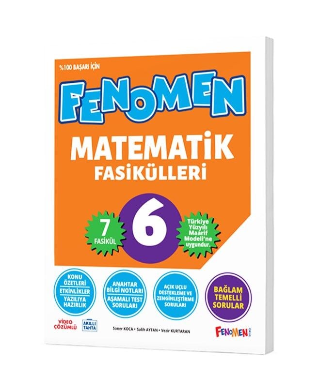 Fenomen Yayınları 6. Sınıf Matematik Fasikülleri