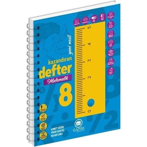 Çanta Yayınları 8. Sınıf Matematik Kazandıran Defter