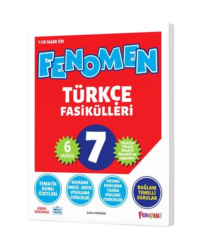 Fenomen Yayınları 7. Sınıf Türkçe Fasikülleri
