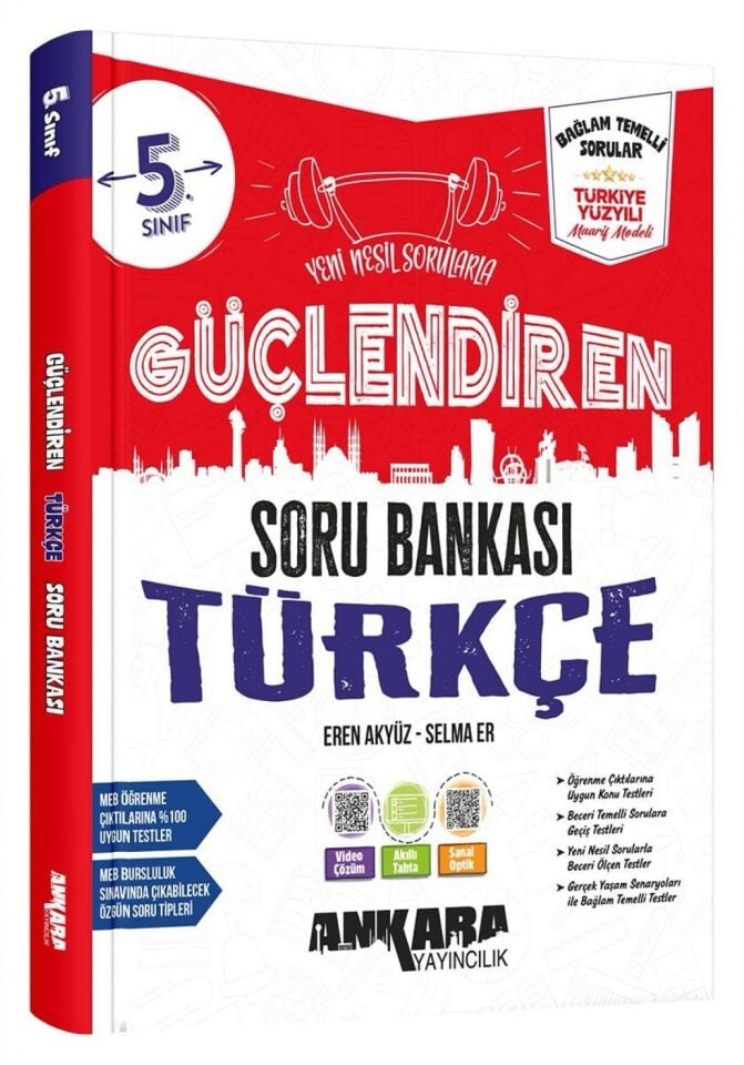 Ankara Yayıncılık 5. Sınıf Güçlendiren Türkçe Soru Bankası