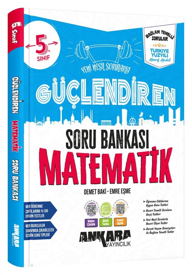 Ankara Yayıncılık 5. Sınıf Güçlendiren Matematik Soru Bankası