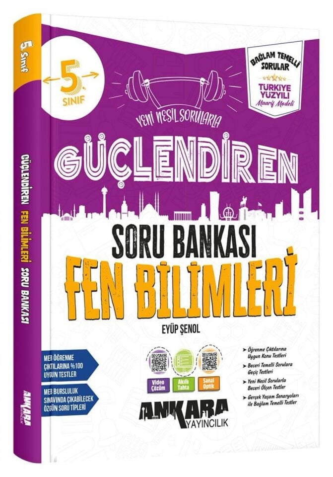 Ankara Yayıncılık 5. Sınıf Güçlendiren Fen Bilimleri Soru Bankası