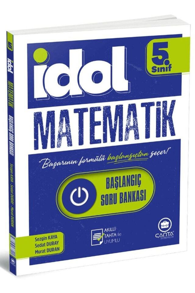 5. Sınıf İdol Matematik Başlangıç Soru Bankası / Sezgin Kaya / Çanta Yayınları / 9786256137202